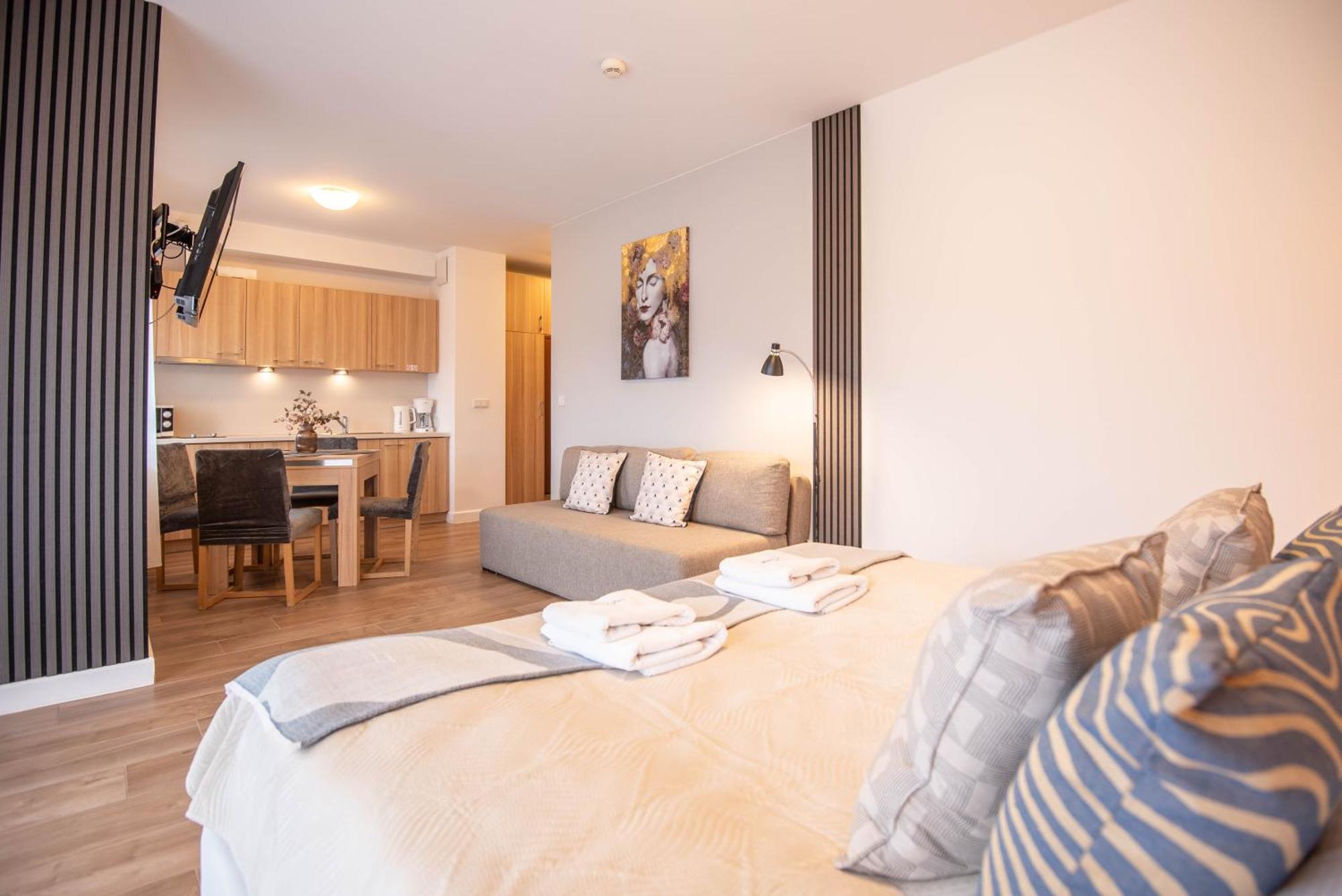 Apartamenty Na Wyspie - Aquamarina - Parking 슈비노우이스쳬 외부 사진
